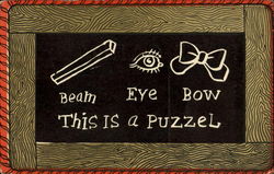 Beam Eye Bow This Is A Puzzel
