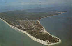 Aerial view of Tropical Sanibel Island Aerial view of Tropical Sanibel Island