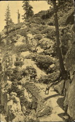 The Zigzag Trail Enroute Glacier Point