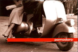 Pasta Pomodoro Vespa Scooter
