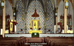 Interior Saint Mary's Cathedral