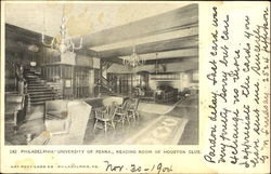 Reading Room Of Houston Club, University Of Penna