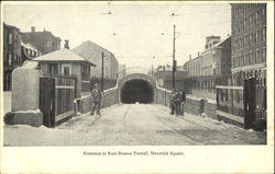 Entrance To East Boston Tunnel, Maverick Square