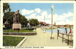 Stacey Blvd. And Fisherman's Monument Stacey Blvd. And Fisherman's Monument
