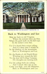 Washington Building, Washington And Lee University