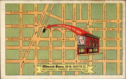 Miller Bros, 119 W. Fayette Street