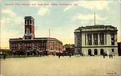 Central Fire Station And New Post Office