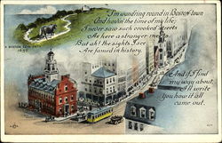 A Boston Cow-Path 1630