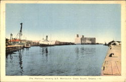 The Harbour Showing S. S. Manitoulin