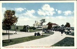 A Portion Of The Driveway, Naval Training Station