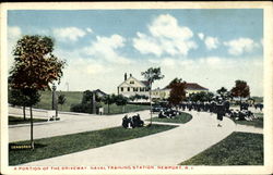 A Portion Of The Driveway, Naval Training Station