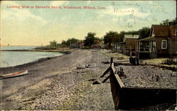 Looking West At Berwells Beach, Woodmont Looking West At Berwells Beach, Woodmont