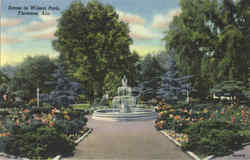 Scene in Wilson Park