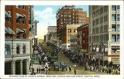 Intersection At Fourth Avenue, Westlake Avenue and Pike Street