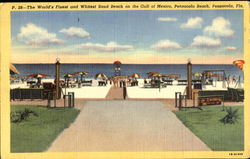 The World's Finest And Whitest Sand Beach, Pensacola Beach