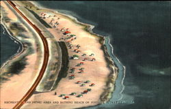 Recreation And Picnic Area And Bathing Beach