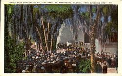 Daily Band Concert In Williams Park