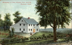 Birthplace Of Gen. Warren From Painting