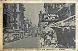 Chinatown, Looking Norht on Grant Avenue