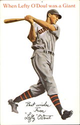 When Lefty O'Doul Was A Giant