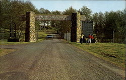 Entrance To Fort Columbia State Park And Interpretive Museum