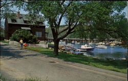 River Road And Harbor At Annisquam, Cape Ann