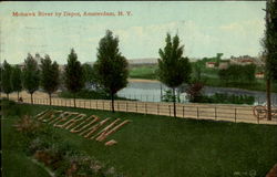 Mohawk River By Depot