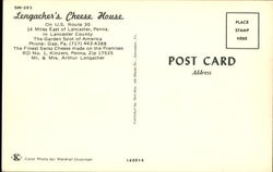 Lengacher's Cheese House, U. S. route 30