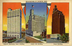 Skyscrapers of Jackson - Lamar Life, Tower, Deposit Bank Skyscrapers of Jackson - Lamar Life, Tower, Deposit Bank