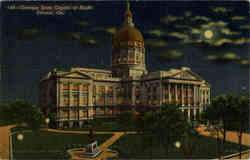 Georgia State Capitol at Night