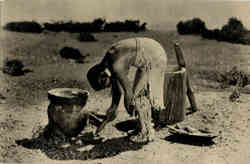 Manhattan Indian Woman Cooking