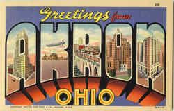 Greetings from Akron Greetings from Akron