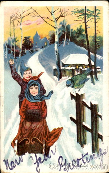 New Year Greetings New Year's