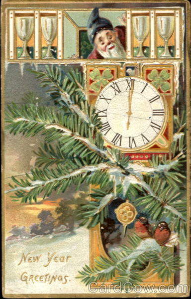 New Year Greetings New Year's