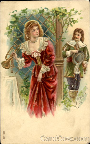 Woman with Trumpet Romance & Love