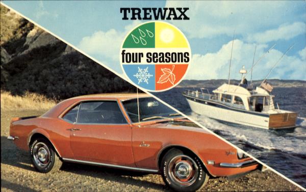 Trewax - 1969 Camaro Advertising Cars