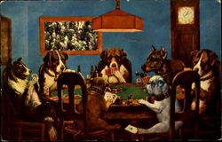 Dogs Playing Poker