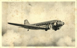 In Flight Via Eastern Air Liens Silverliner
