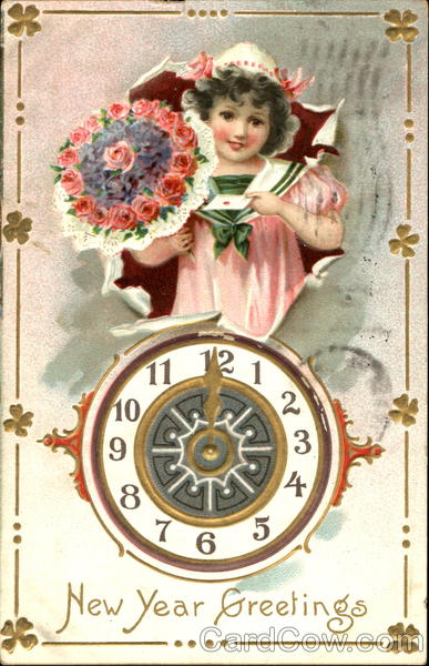New Year Greetings New Year's