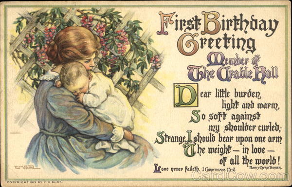 First Birthday Greeting