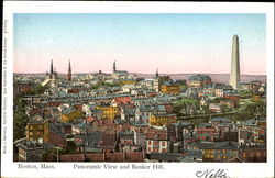 Panoramic View And Bunker Hill
