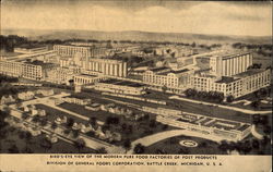 Bird's Eye View Of The Modern Pure Food Factories Of Post Products Bird's Eye View Of The Modern Pure Food Factories Of Post Products