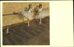 Degas Dancers Practising At The Bar