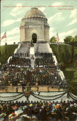 Dedication Of McKinley Memorial Dedication Of McKinley Memorial