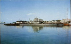 Submarines At U. S. Naval Station Submarines At U. S. Naval Station
