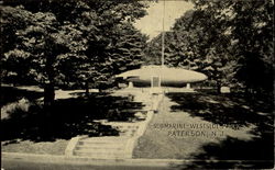 Submarine Westside Park Paterson, NJ Postcard Postcard