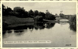 Lagoon And Bridge, Lake Shore park Lagoon And Bridge, Lake Shore park