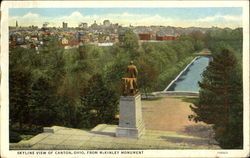 Skyline View Of Canton From McKinley Monument Skyline View Of Canton From McKinley Monument