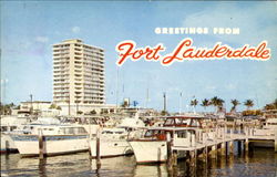 Greetings From Fort Lauderdale Florida Postcard Postcard