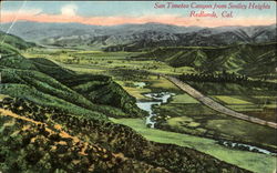 San Timeteo Canyon From Smiley Heights San Timeteo Canyon From Smiley Heights
